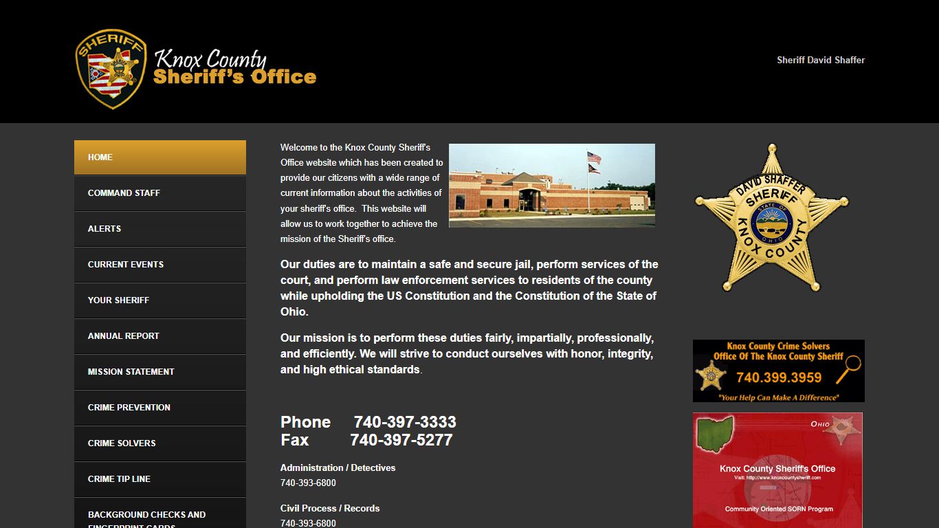 Website Inmate Info Printed on December 6, 2023 - Knox County Sheriff